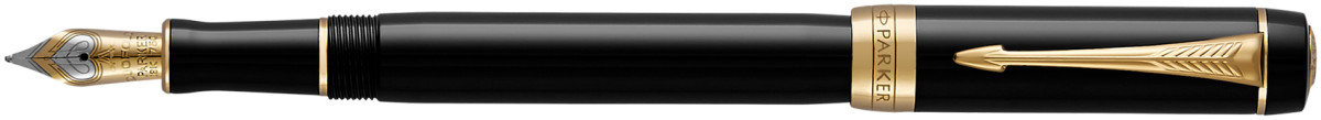 Parker Duofold Classic Fountain Pen - International Black Gold