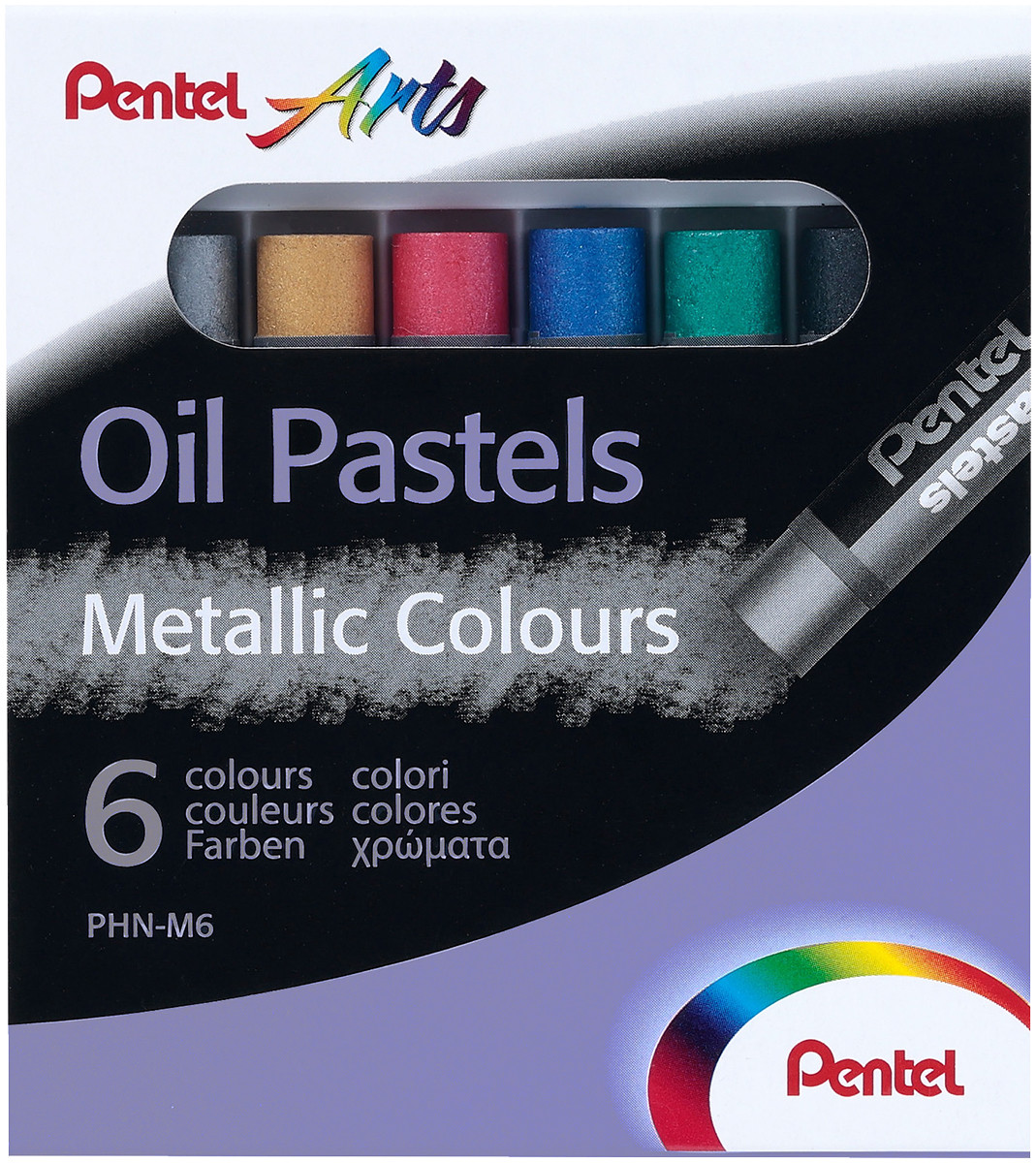 Oil Pastels Fluo Set of 6