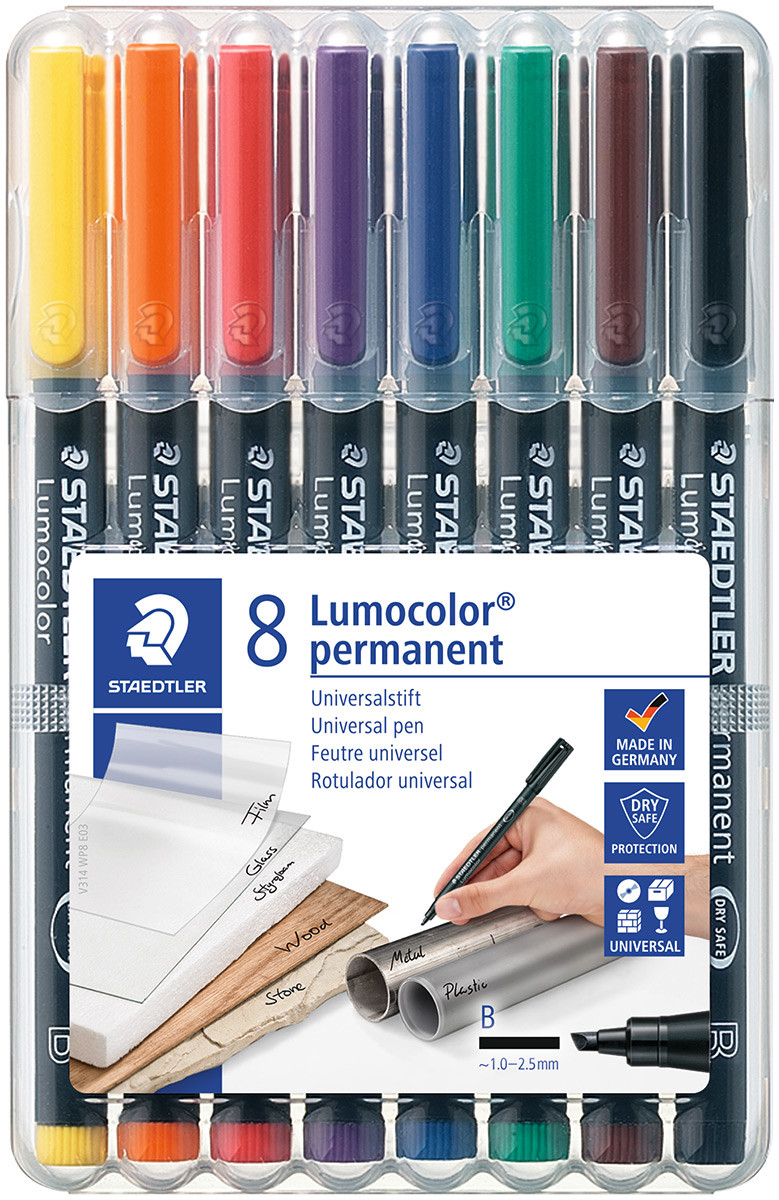 Staedtler Lumocolor Permanent Marker - Broad Brown