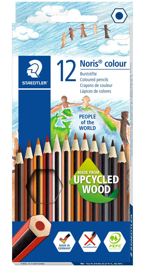 STAEDTLER Wood-free Coloured Pencils Box of 12 Assorted Colours -   Norway