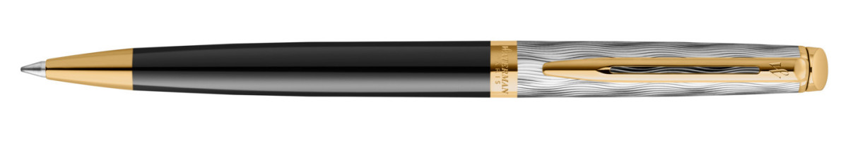 Waterman Hemisphere Reflections Of Paris Ballpoint Pen - Deluxe Black 