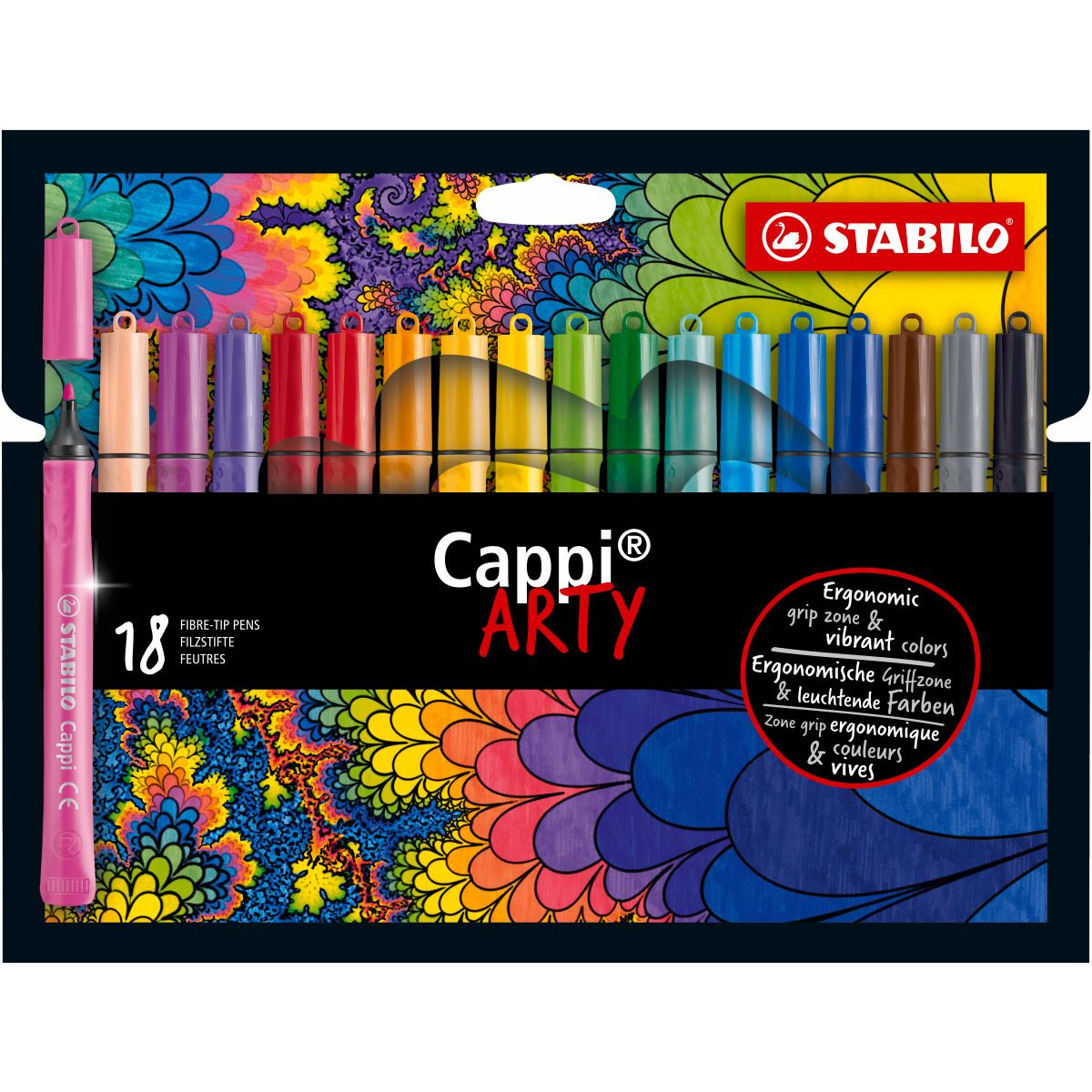 Fineliner - STABILO point 88 - Wallet of 30 - Assorted colors incl