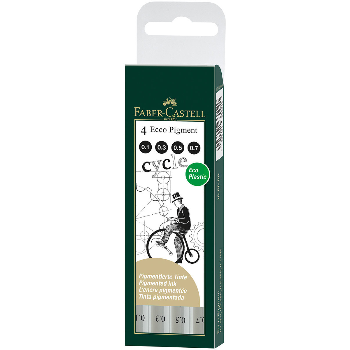  Faber-Castell Ecco Pigment Pen - 0.1mm : Office Products