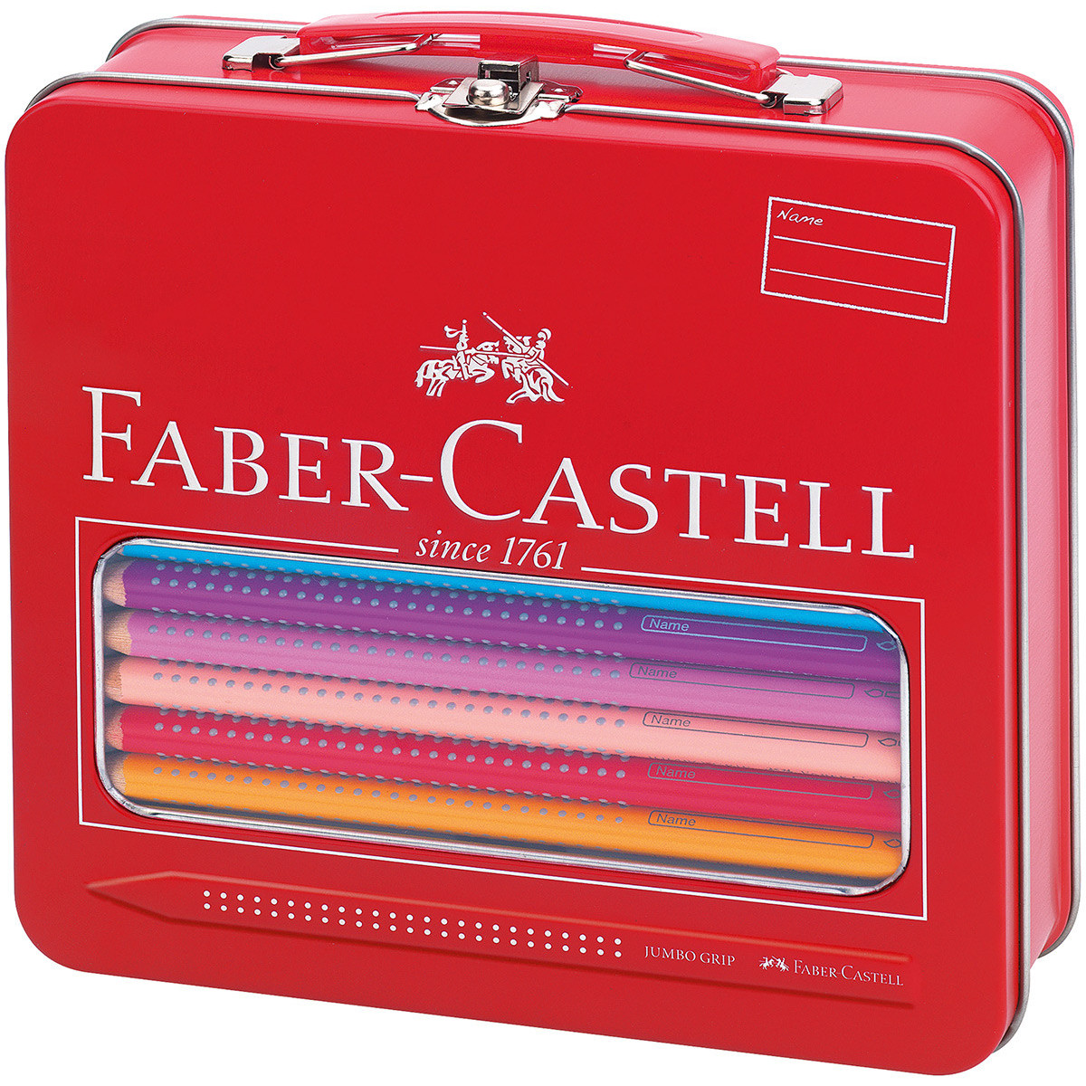 Faber-Castell Jumbo Grip Colouring Pencils - Assorted Colours
