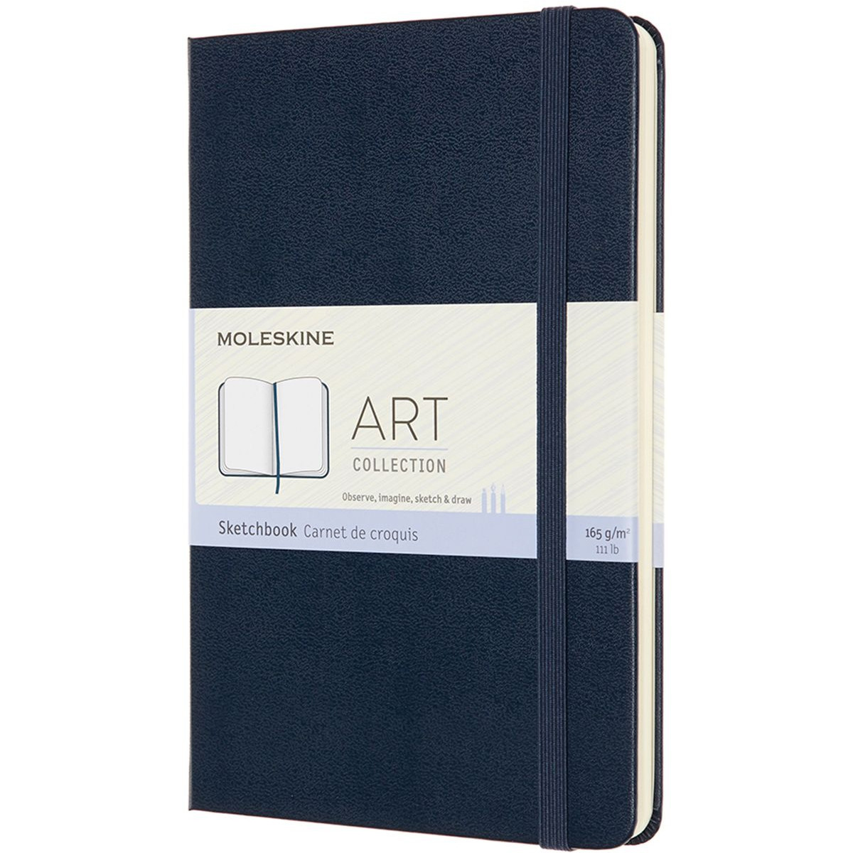 Moleskine Art Medium Sketchbook - Sapphire Blue