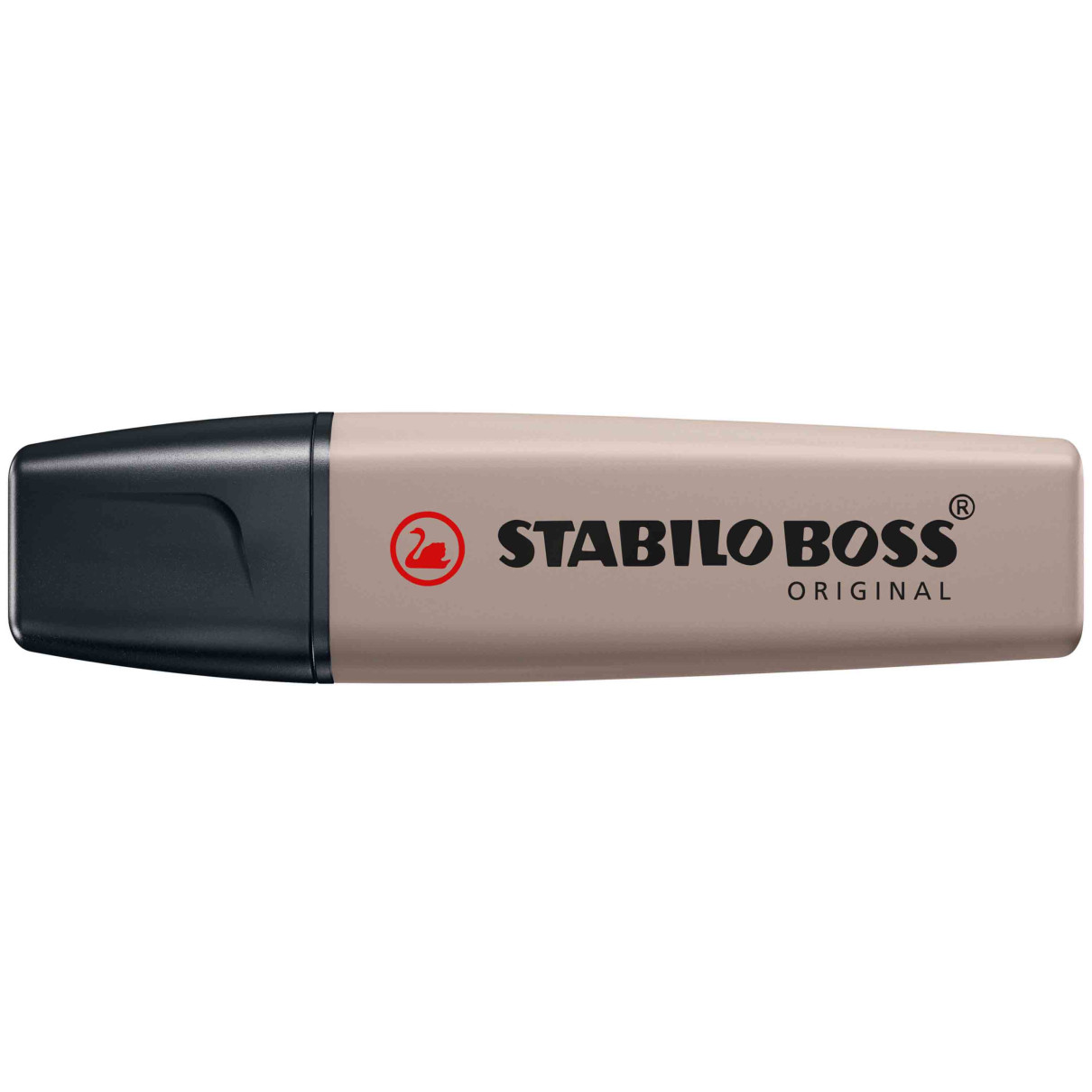 STABILO BOSS ORIGINAL NatureCOLORS - Pack of 4 - Mud Green, Sienna, Umber,  Black