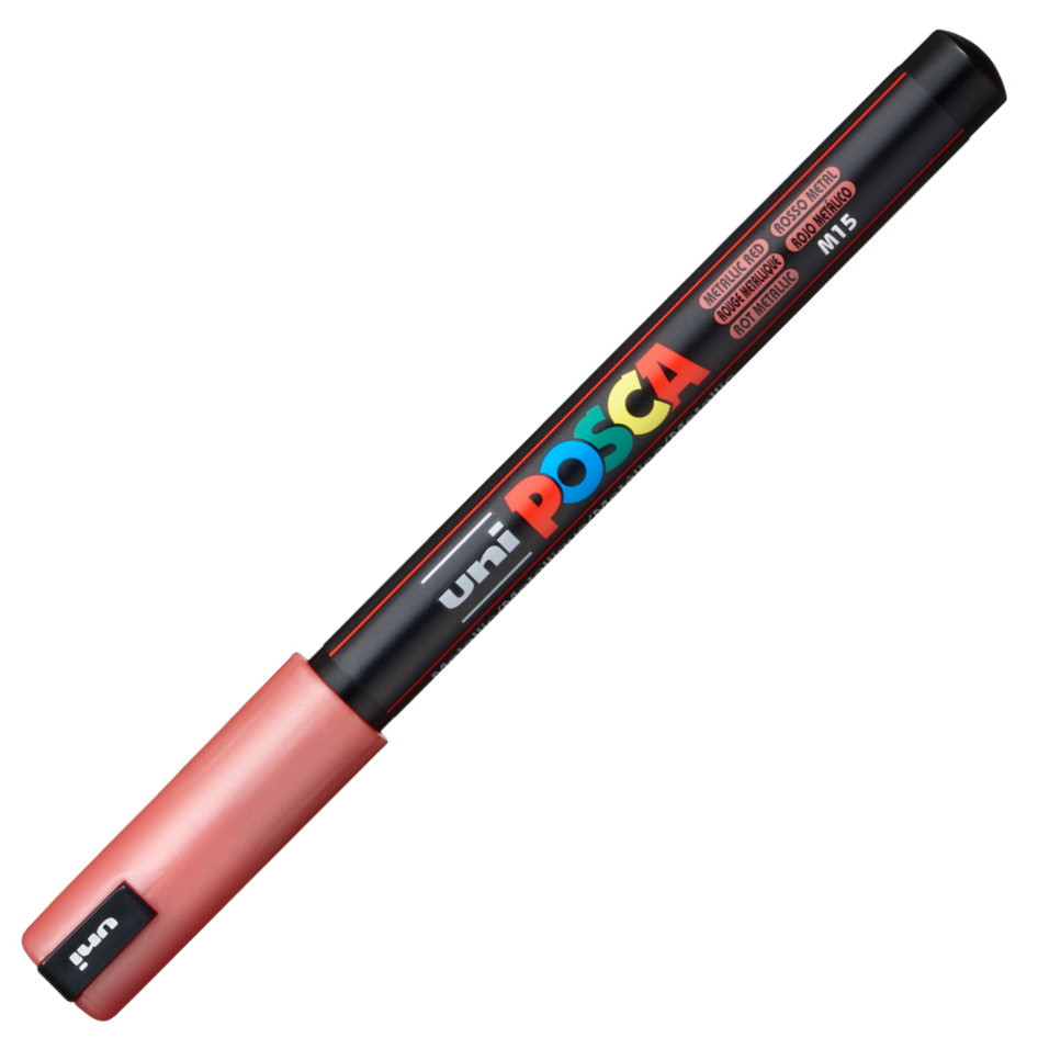  Uni-Ball POSCA PC-5M [8 Pen Set] includes 1 of each - Black,  White, Pink, Red, Yellow, Green, Blue and Light Blue : Office Products