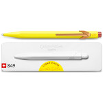 Caran d'Ache 849 Claim Your Style Ballpoint Pen - Canary Yellow (Gift Boxed) - Picture 1