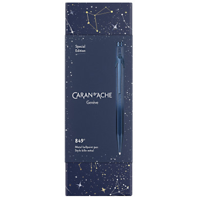 Caran d'Ache 849 Ballpoint Pen - Cosmic Blue - Picture 1