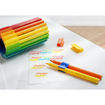 Faber-Castell Connector Fibre Tip Pens - Assorted Colours (Pack of 6) - Picture 1