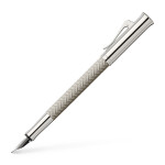 Graf von Faber-Castell Guilloche Fountain Pen - Ciselé Grey - Picture 1