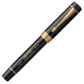 Parker Duofold 135 Fountain Pen - Centennial Black Gold Trim - Picture 2