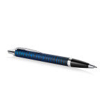 Parker IM Special Edition Ballpoint Pen - Blue Origin Chrome Trim - Picture 1