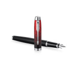 Parker IM Special Edition Fountain Pen - Red Ignite Chrome Trim - Picture 2