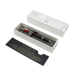 Parker IM Special Edition Ballpoint Pen - Red Ignite Chrome Trim - Picture 3