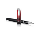 Parker IM Special Edition Rollerball Pen - Red Ignite Chrome Trim - Picture 2