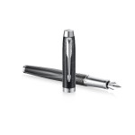 Parker IM Special Edition Fountain Pen - Metallic Pursuit Chrome Trim - Picture 2