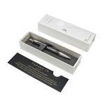 Parker IM Special Edition Ballpoint Pen - Metallic Pursuit Chrome Trim - Picture 3