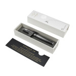 Parker IM Special Edition Rollerball Pen - Metallic Pursuit Chrome Trim - Picture 3