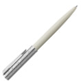 Waterman Allure Ballpoint Pen - Deluxe White Chrome Trim - Picture 1