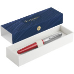 Waterman Embleme Fountain Pen - Essential Red Chrome Trim - Picture 2