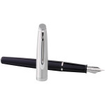 Waterman Embleme Fountain Pen - Black Chrome Trim - Picture 2