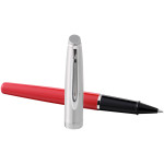 Waterman Embleme Rollerball Pen - Red Chrome Trim - Picture 2