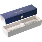 Waterman Embleme Rollerball Pen - Ivory Chrome Trim - Picture 3