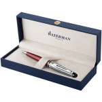 Waterman Expert Ballpoint Pen - Deluxe Red Chrome Trim - Picture 1