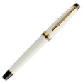 Waterman Expert Fountain Pen - Ivory Gold Trim with Solid 18K Gold Nib - Picture 1