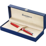 Waterman Hemisphere Fountain Pen - Essential Rouge Chrome Trim - Picture 2