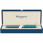 Waterman Hemisphere Rollerball Pen - Côte D'azure Chrome Trim - Picture 2