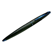 Cross ATX Ballpoint Pen - Basalt Black Blue PVD