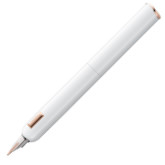 Lamy Dialog CC Fountain Pen - White with Solid 14K Gold Nib