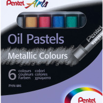 Sargent Art Gallery Oil Pastels, Assorted Fluorescent Colors, Set of 12 
