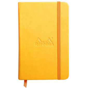 Rhodia Hardcover Notebook - Small - Daffodil Yellow - Plain