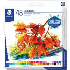 Staedtler Karat Oil Pastels - Assorted Colours (Pack of 48)