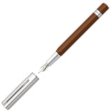 Staedtler TRX Fountain Pen - Brown Chrome Trim