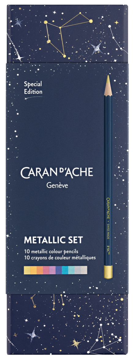 Caran d'Ache Colour Set - Cosmic Crayons (Pack of 10)