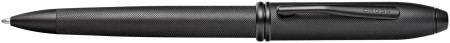 Cross Townsend Ballpoint Pen - Micro Knurled Black PVD