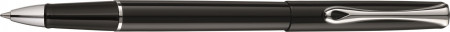 Diplomat Traveller Rollerball Pen - Gloss Black Chrome Trim