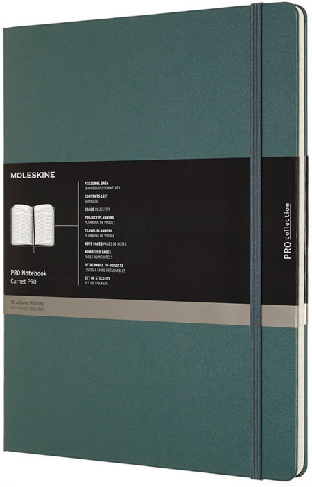 Moleskine Pro Hardback Extra Extra Large Notebook - Assorted