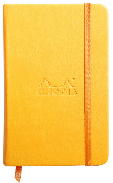 Rhodia Hardcover Notebook - Small - Daffodil Yellow - Plain